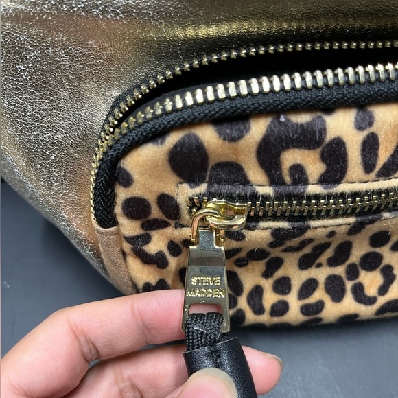 Steve Madden Cliff Animal Belt And Chain - Picture 2 of 8